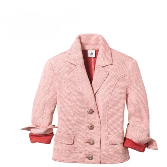 CAbi Pink Bomber Jacket - Picture 3 of 7